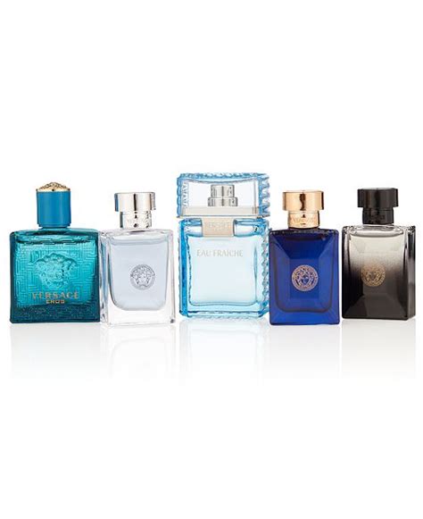 macy's women versace cologne|Versace men's cologne set.